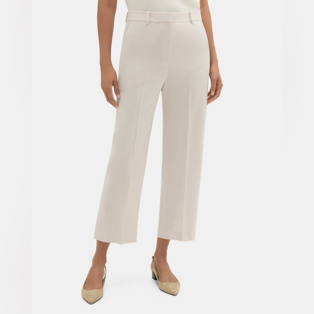 NWT Theory High-Waist Straight Pant